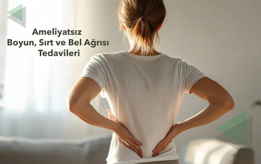 Ameliyatsız Boyun, Sırt ve Bel Ağrısı Tedavilerimiz: